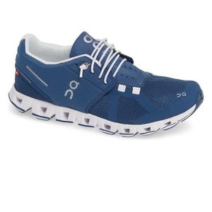 ON Cloud Running Shoe Women’s in Denim blue color